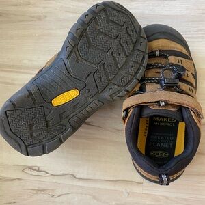 Keen Kids Brown and Black Outdoor Sandals